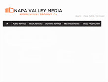 Tablet Screenshot of napavalleymedia.com